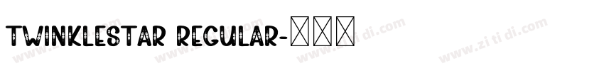 TwinkleStar Regular字体转换